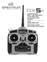 Spektrum DX5e 5-Channel Full Range Transmitter Only MD1 Owner's manual