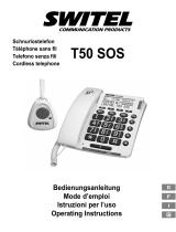 SWITEL T50SOS Owner's manual