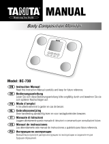 Tanita BC-730 White User manual