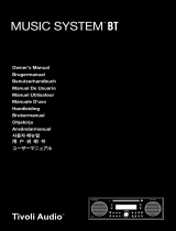 Tivoli Audio Music System BT 2020 Owner's manual