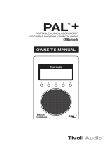 Tivoli Audio PAL+ BT (Gen. 1) Owner's manual