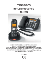 Topcom BUTLER 901 COMBO TE-4901 Owner's manual