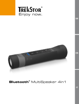 Trekstor Bluetooth® MultiSpeaker 4in1 User manual