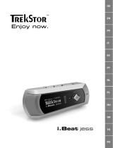 TrekStor i-Beat jess Owner's manual
