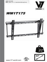 V7 WM1T175 User manual
