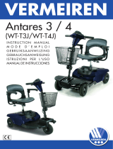 Vermeiren Antares 4 WT-T4J Owner's manual