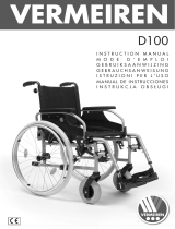 Vermeiren D100 30° Owner's manual