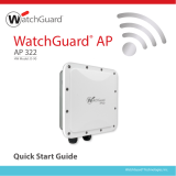 Watchguard AP322 Quick start guide