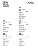 Hotpoint FKS 89 EL 0 X/HA Owner's manual