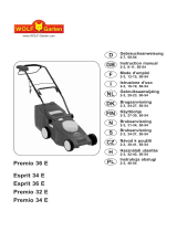 Wolf Garten Premio 36 E Operating instructions