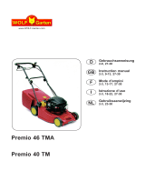 Wolf Garten Premio 46 TMA Owner's manual