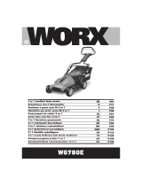 Worx WG780E Operating instructions