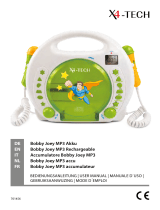 X4-TECH Bobby Joey Kinder CD-Player MP3 User manual
