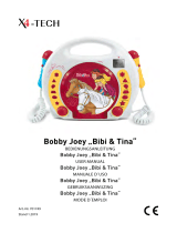 X4-TECH Bobby Joey „Bibi & Tina“ CD/MP3-Player Owner's manual