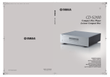 Yamaha CD-S2100 Owner's manual