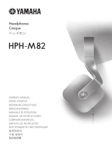 Yamaha HPH-PRO300 Owner's manual