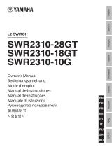 Yamaha SWR2310 Owner's manual