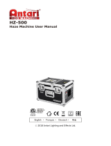 Antari HZ-500 User manual