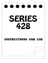 Martin 428 Series User manual