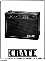 Crate Amplifiers G40C User manual