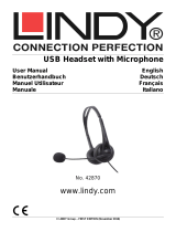 Lindy USB Type A Wired Headset User manual