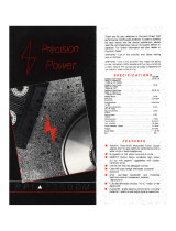 PrecisionPower 2350DM Owner's manual