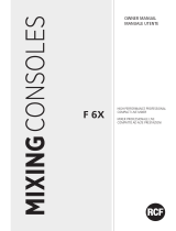RCF F 6X User manual