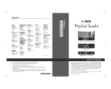 Roland S-4000S-MR Owner's manual