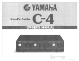 Yamaha C-4 Owner's manual