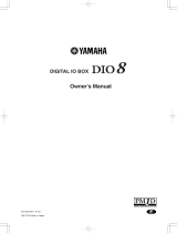 Yamaha DIO8 User manual
