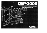 Yamaha DSP-3000 Owner's manual