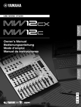 Yamaha MW12CX Owner's manual