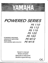 Yamaha PSW12 Owner's manual