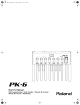 Roland PK-6 Owner's manual