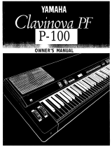 Yamaha Clavinova PF P-100 User manual