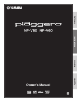 Yamaha NP-V60 Owner's manual