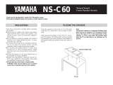 Yamaha NS-C60 Owner's manual