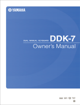 Yamaha DDK-7 User manual