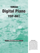 Yamaha YDP-88II User manual