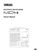 Yamaha MD4 User manual
