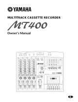 Yamaha MT400 User manual