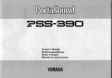 Yamaha PSS-390 Owner's manual