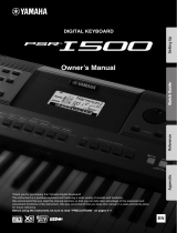 Yamaha PSR-I500 Owner's manual