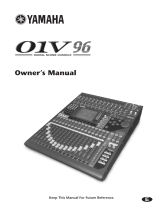 Yamaha 01V96 User manual