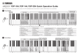 Yamaha YDP-164 User guide