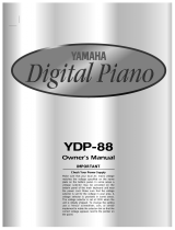 Yamaha YDP-88 User manual