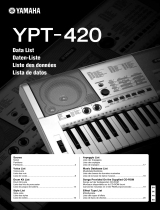 Yamaha YPT-420 Owner's manual