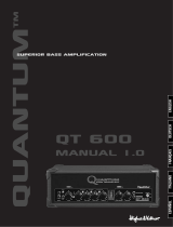 Quantum Stereo Amplifier QT600 User manual