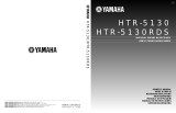 Yamaha HTR-5130RDS Owner's manual