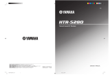 Yamaha HTR-5280 User manual